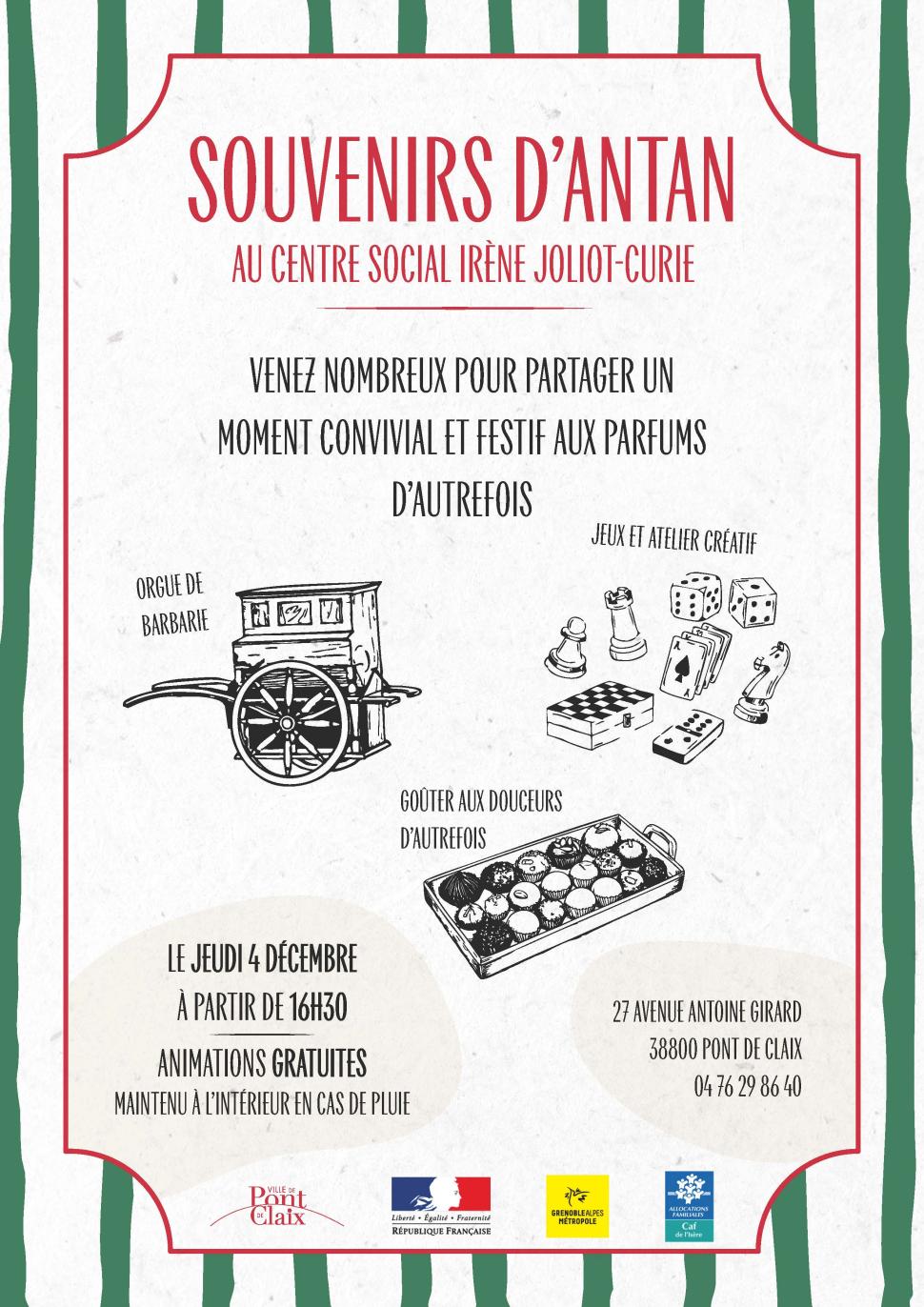 Temps festif - Souvenirs d'antan