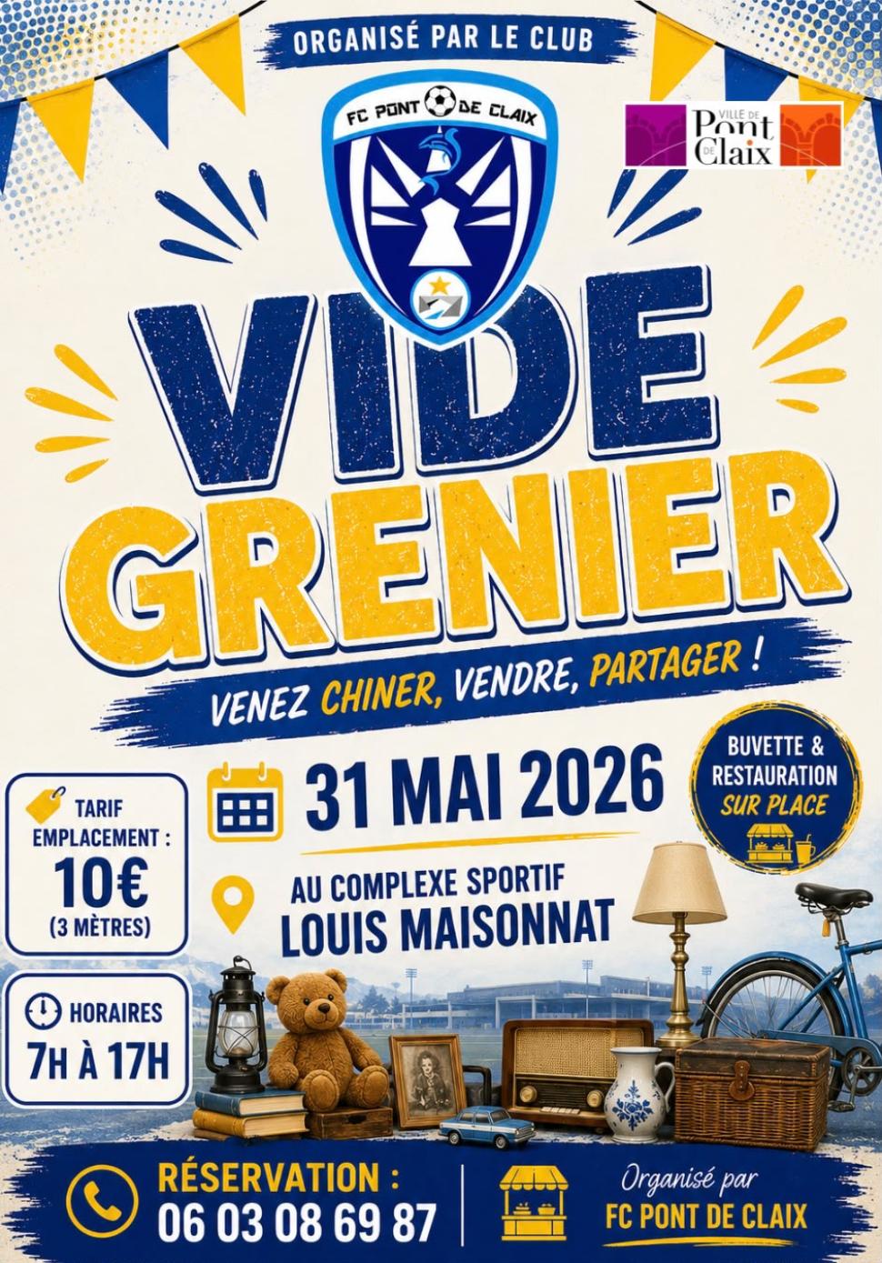 Vide-greniers du FC Pont de Claix
